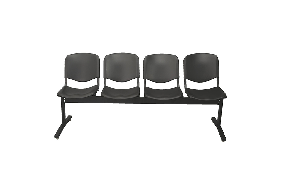 BANQUETA 4 CUERPOS POLIPROPILENO PATA RECTA