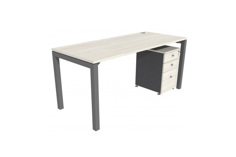 ESCRITORIO BENCH 120 CON CAJONERA RODANTE