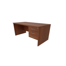 ESCRITORIO RECTO 120X60X75 3 CAJONES