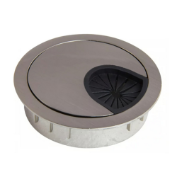 PASACABLES REDONDO METALICO 60 MM