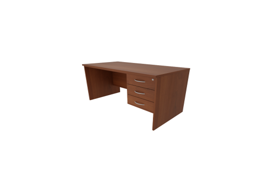 ESCRITORIO RECTO 120X60X75 3 CAJONES