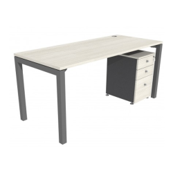 ESCRITORIO BENCH 120 CON CAJONERA RODANTE